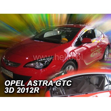 Дефлекторы боковых окон Team Heko для Opel Astra IV GTC 3D (2009-2015) бренд – Team HEKO главное фото